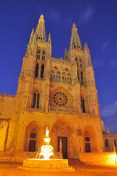 Kathedrale von Burgos. — Stockfoto