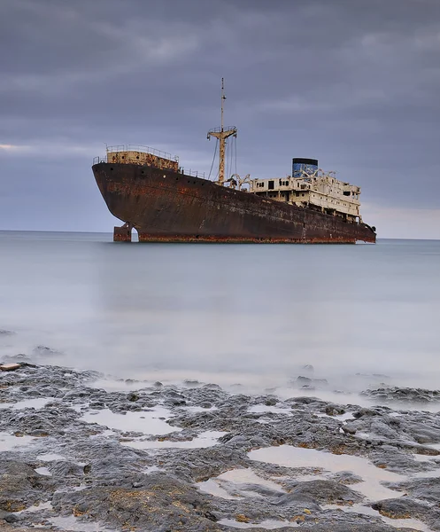 버려진된 배. — 스톡 사진
