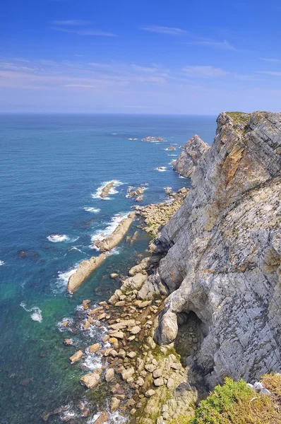 Golfo de Vizcaya, Asturias, España . — Foto de Stock