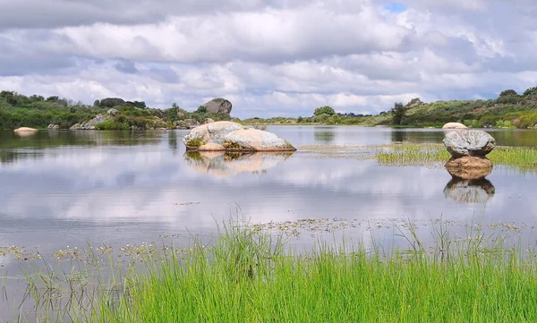 Lake in Barruecos. — Stock Photo, Image