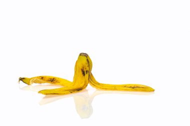 Banana skin. clipart