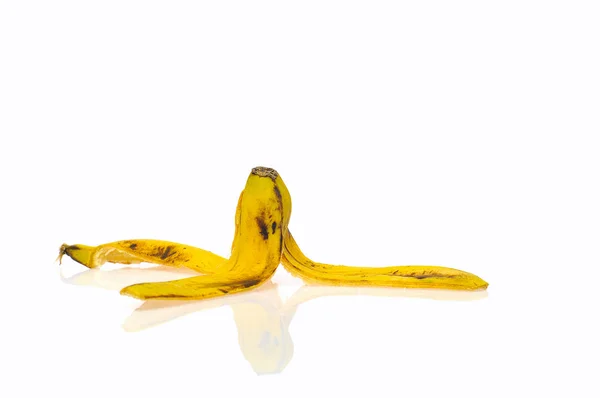 Pele de banana . — Fotografia de Stock