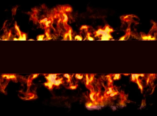 Framework of fire. — Stock Photo, Image
