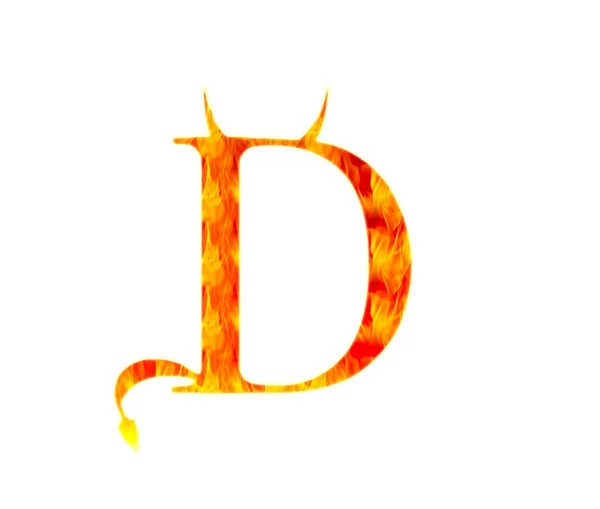 Demónio D . — Fotografia de Stock