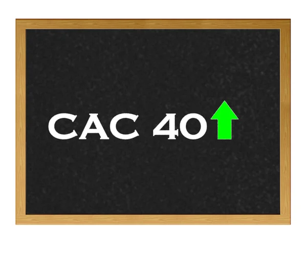 CAC 40. — Stock Fotó