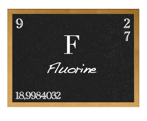 Fluorine. — Stock Photo, Image