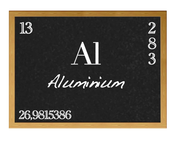 Aluminium. — Stockfoto