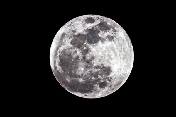 stock image Biggest moon fo the year