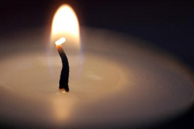 Candle Flame Closeup clipart