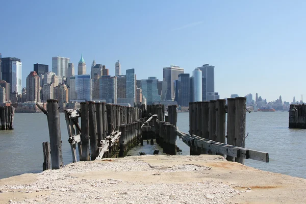 stock image New York Skyline from Liberty State Park