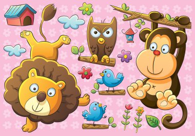 Cute Animals clipart