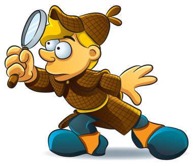 Detective Investigate clipart