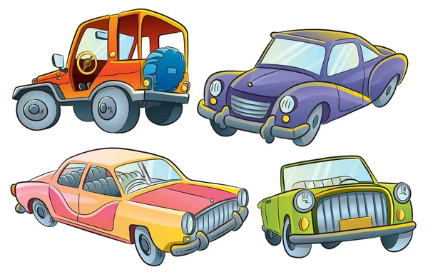 Cars Collection — Stock Vector