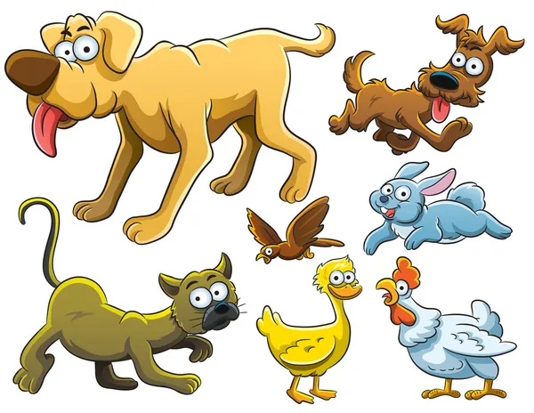 Animals Collection — Stock Vector