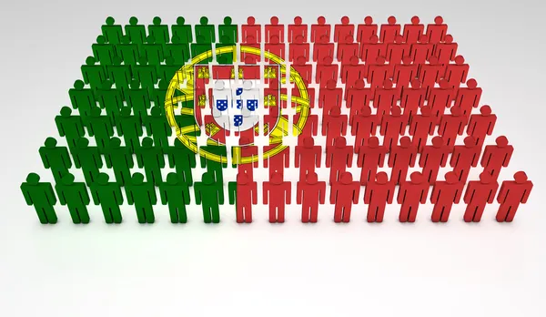 Portugalski-parada — Zdjęcie stockowe
