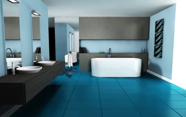 Interior Design Bathroom clipart