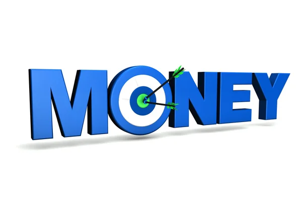 Money Target — Stock Photo, Image