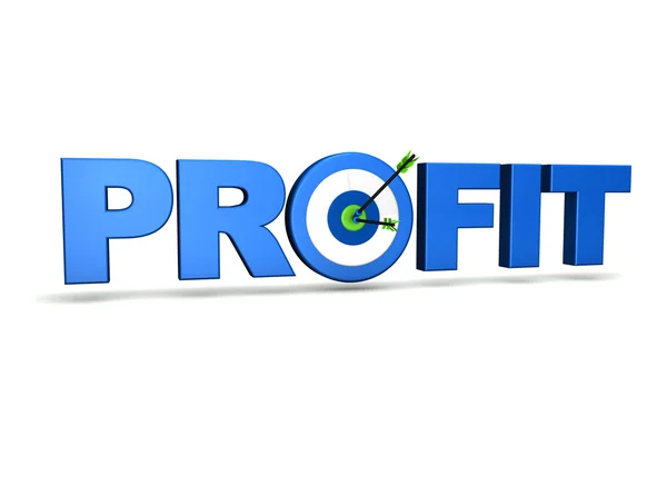 Profit Target — Stock Photo, Image