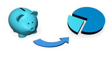 Piggybank Investment Fund clipart