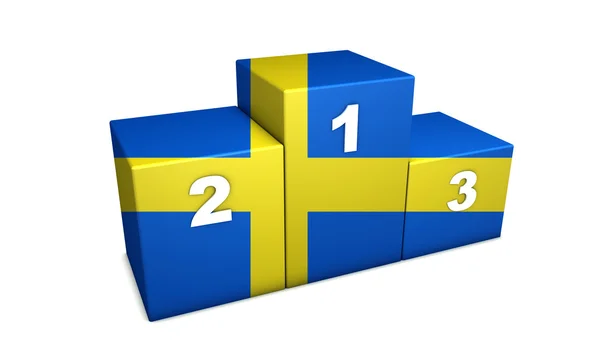 Zweedse podium — Stockfoto