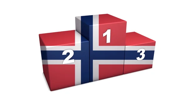 Norska pallen — Stockfoto