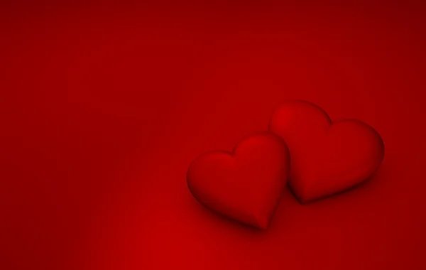 Κόκκινες καρδιές — Φωτογραφία Αρχείου