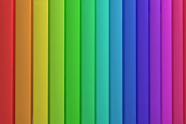 Panelen regenboog — Stockfoto