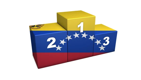 ベネズエラの表彰台 — ストック写真