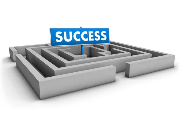 Success Labyrinth — Stock Photo, Image