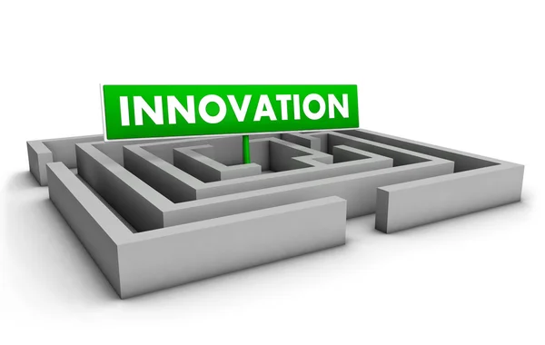 Innovation labyrint — Stockfoto