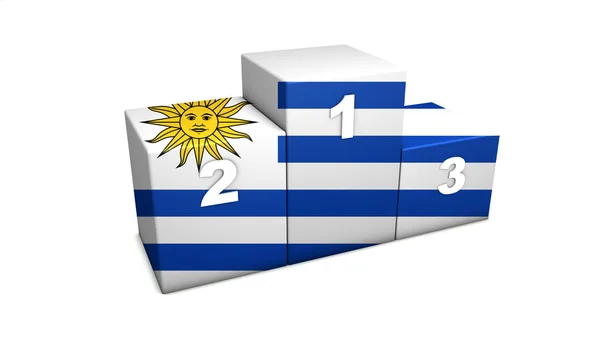 Uruguayský pódium — Stock fotografie