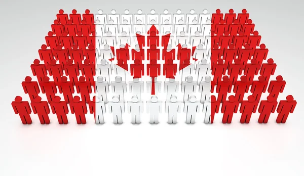 Canadian Parade — Stock Photo, Image