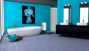 Bathroom Interior Design clipart