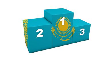 Kazakh Podium clipart