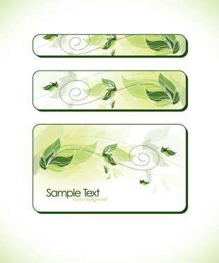 Set of Vector Backgrounds. clipart