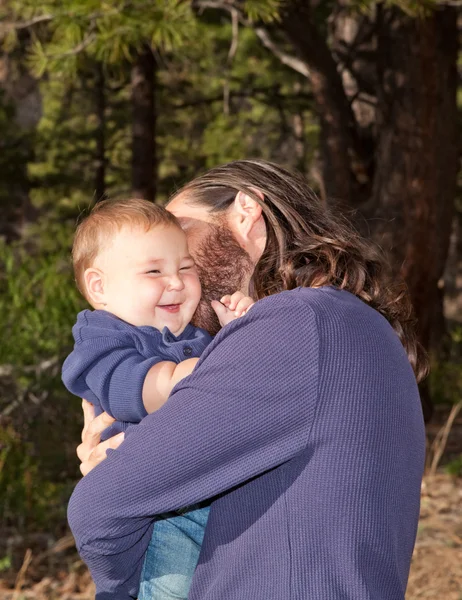 Riendo niño bebé —  Fotos de Stock