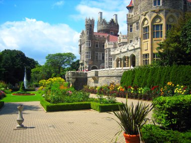 Casa Loma at Toronto Canada clipart