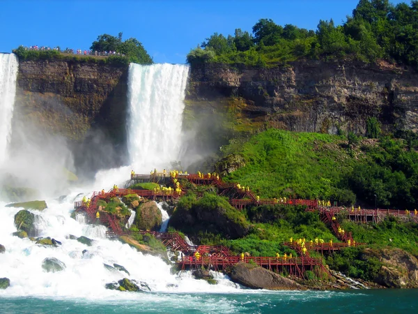 Niagarské vodopády cestovního ruchu toronto Kanada Royalty Free Stock Fotografie