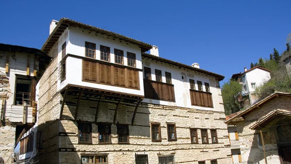 カストリア （ギリシャ、マケドニアで古い伝統の家) — ストック写真