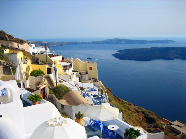 stock image View at Santorini island Greece