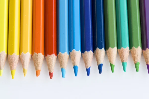 Кольорові олівці Стокова Картинка