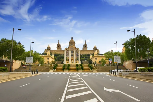 Palau Nacional de Montjuic, Barcelona —  Fotos de Stock