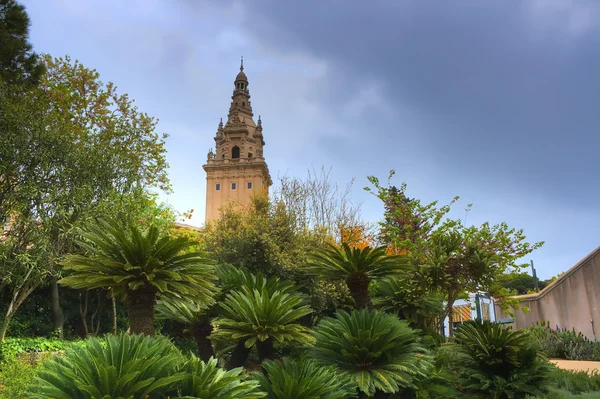 Narodowy palau Montjuic, barcelona — Zdjęcie stockowe