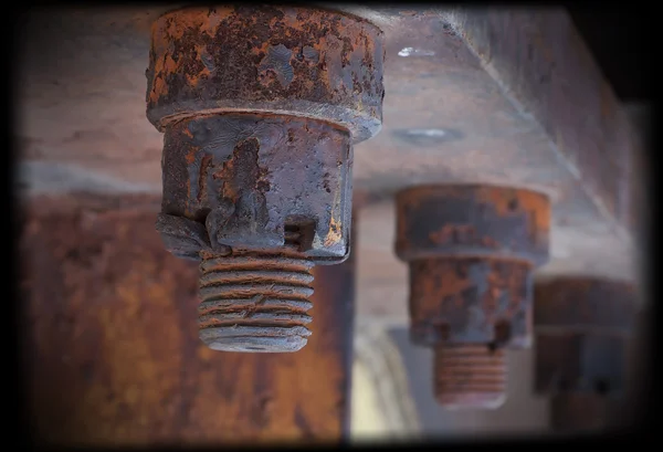 Rusty screws — Stock Photo, Image