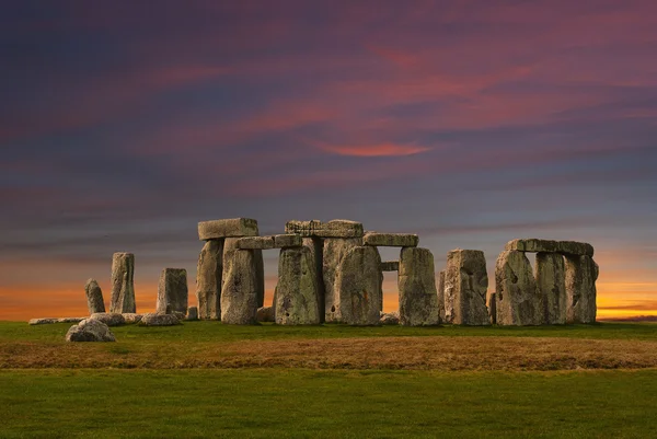Stonehenge al atardecer — Foto de Stock