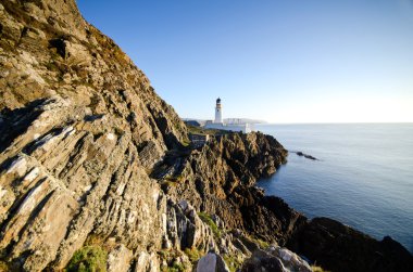 Douglas Lighthouse with Cliffs clipart