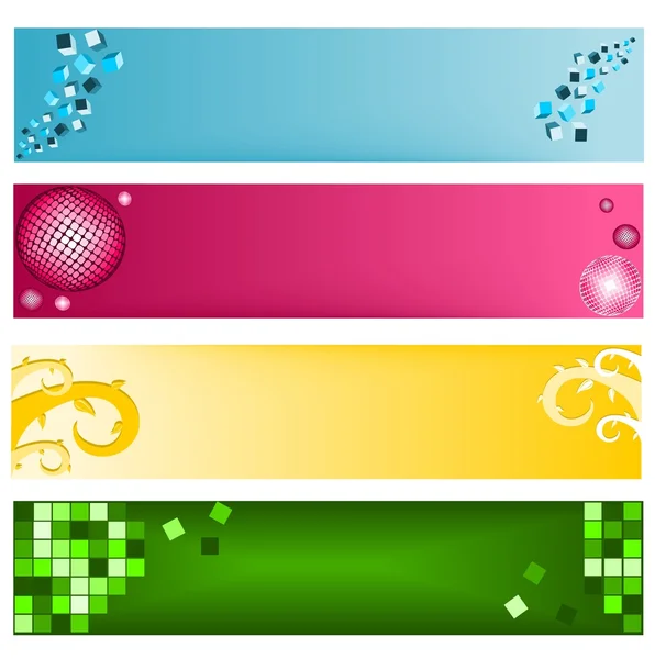 Banners for web — Stock Vector