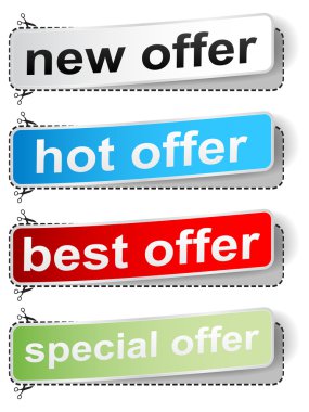 sale offer banners clipart