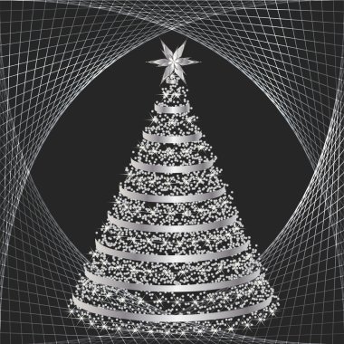 Gümüş Noel ağacı