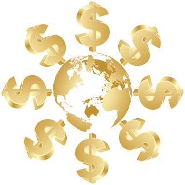 Dünyadaki dolar simgesi